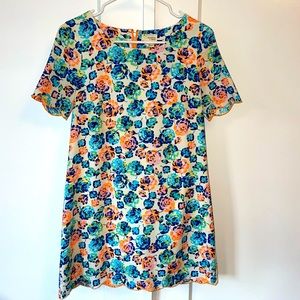 Rose Shift Dress